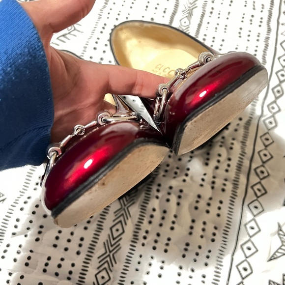 Gucci horsebit block heel square toe - Picture 8 of 10